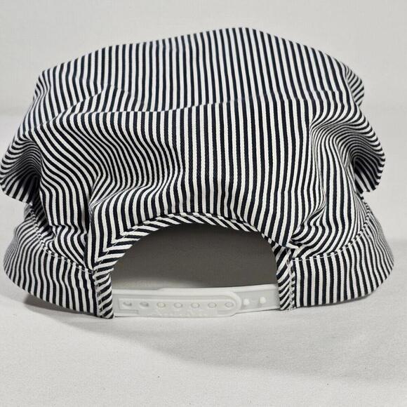 Rocky Mountain Railroad Canada Train Conductor Snapback Adjustable Hat - Picture 3 of 8